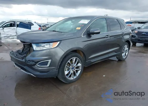 2015 Ford Edge Titanium из США, поврежденный, VIN 2FMPK3K84FBB03339
